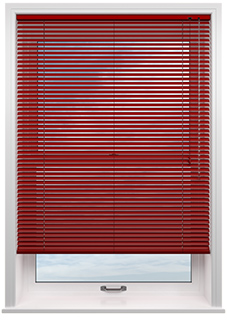 Origin, Matt Red - Venetian Blind